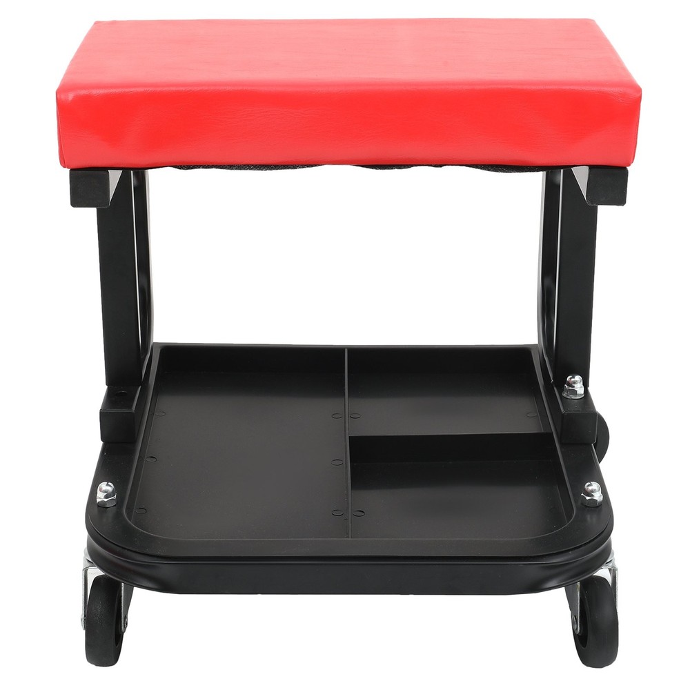 Rolling Mechanic Seat Garage Tool Box Creeper Chair Work Stool