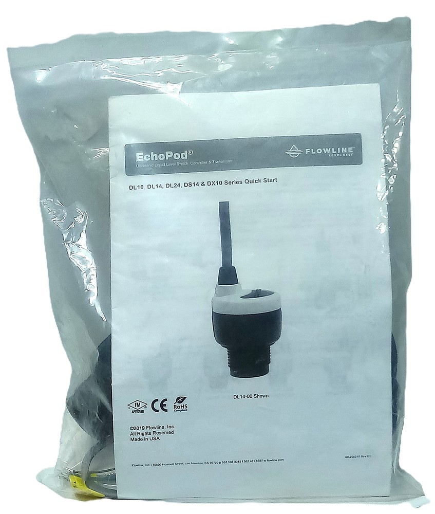 AutomationDirect DX10-00 FLOWLINE ECHOPOD Ultrasonic Liquid Level Sensor