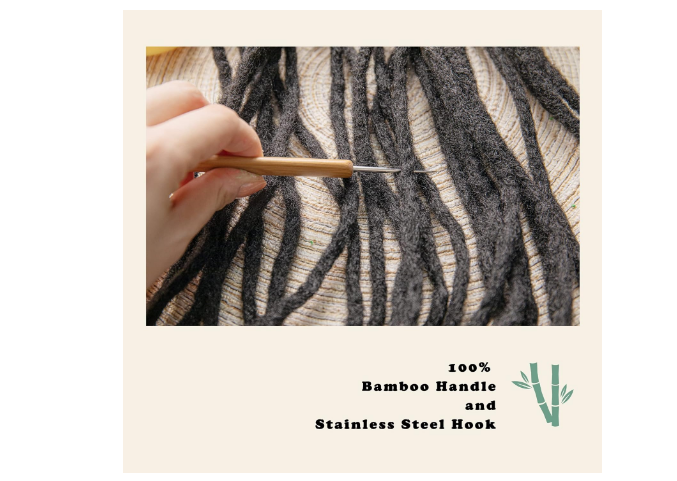 Dreadlocks Crochet Needle Hook Interlocking Loc Tool Hair Styling Braid Craft