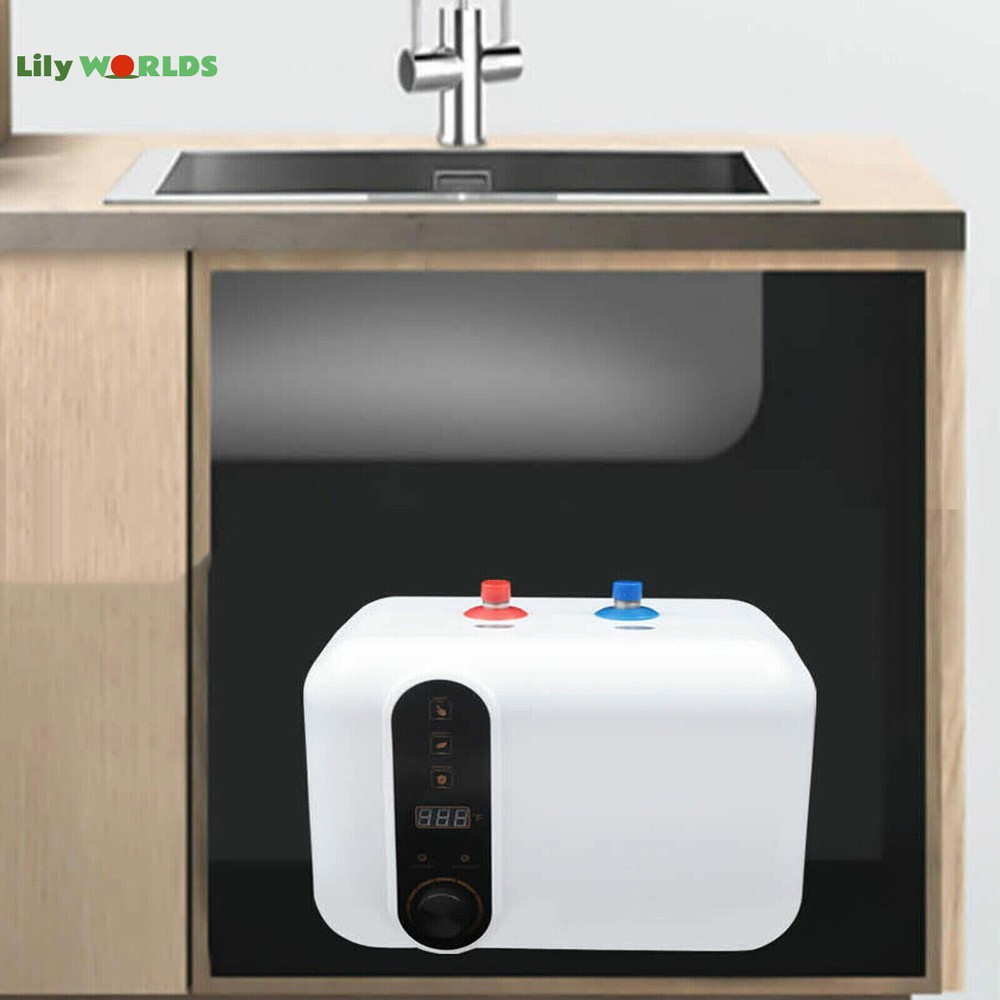 10L 110V RV Instant Electric Hot Water Heater Shower Compact Mini-Tank Storage