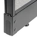 Steel End Base Cap for Interion Office Partition Panels