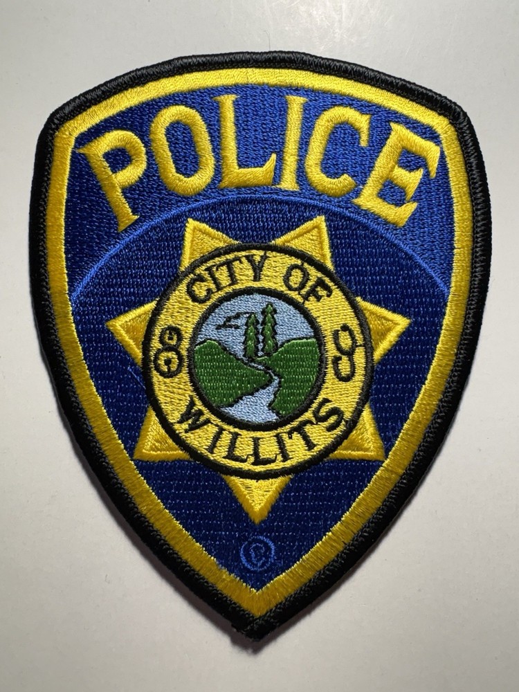 Willits California Police Patch