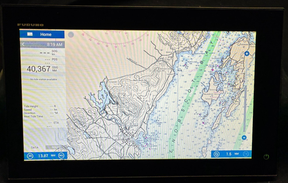 Furuno TZTL15F GPS Chart Plotter Multi-Function Display