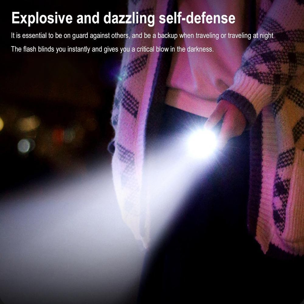 Mini Flashlight Handheld Super Bright Powerful Camping Tactical PocketFlashlUS☆☆