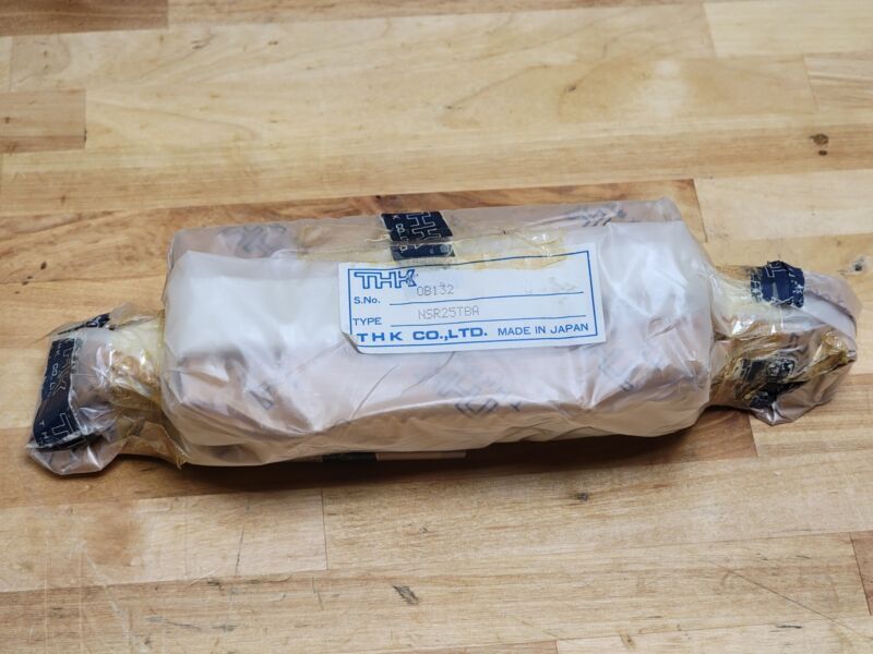 THK NSR25TBA, 8" Linear Rail with 2 Bearing Blocks