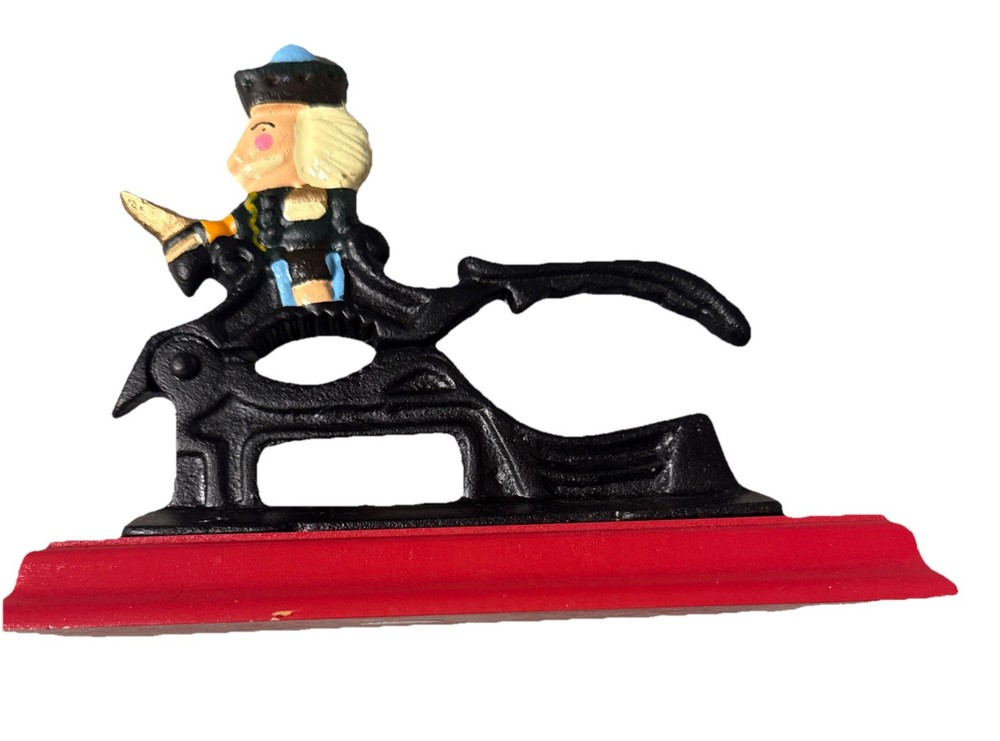 Vintage Cast Iron Metal Nutcracker