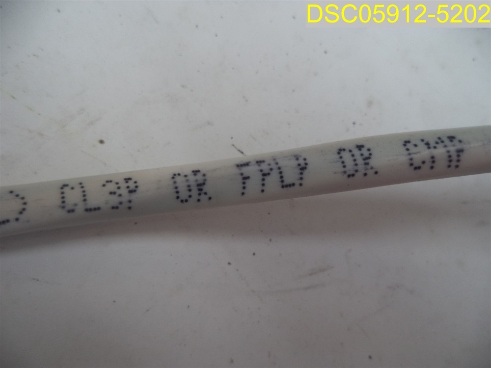 Roll Has Scuff: 1000ft Genesis 3117 18/8C Plenum Security/Control Cable White