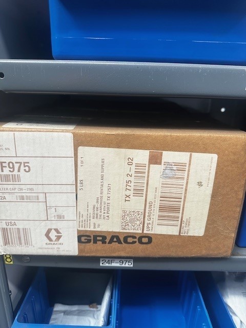 GRACO 24F975 Filter Cap Conversion Kit for Xtreme Lowers - NEW!!