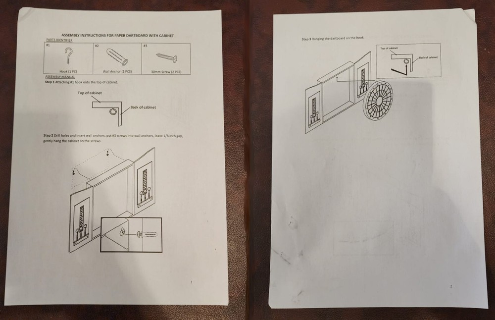 Texas Tech Personalized Complete Dart Board Cabinet