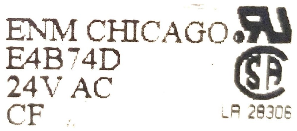 ENM E4B74D Pulse Counter 7-Digit 24VAC