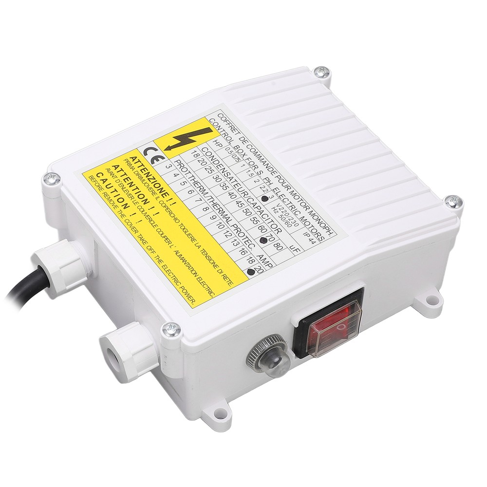 Deep Well Pump Control Box Household 3.0 Submersible Switch Controller 2.2