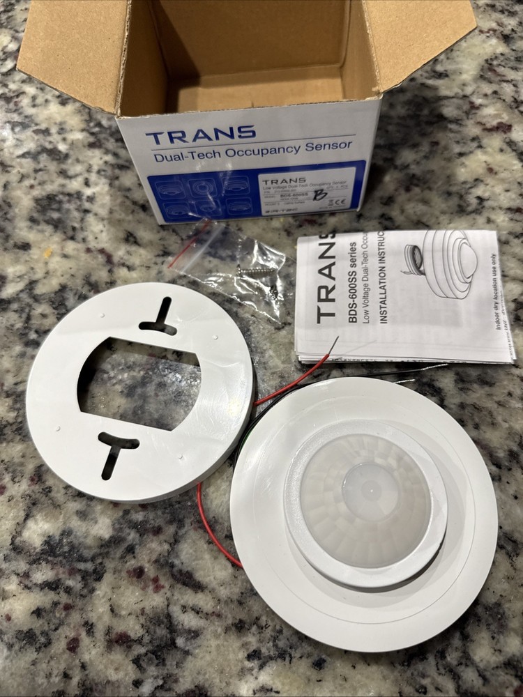 iR-TEC Trans Dual-Tech Occupancy Sensor Model BDS-600SS Mount S