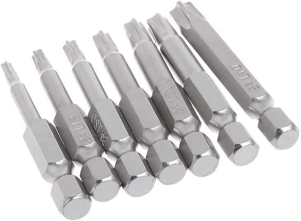 Mesee 5 Point Security Star Torx Screwdriver Bits Set 14Pcs Security Star Torx