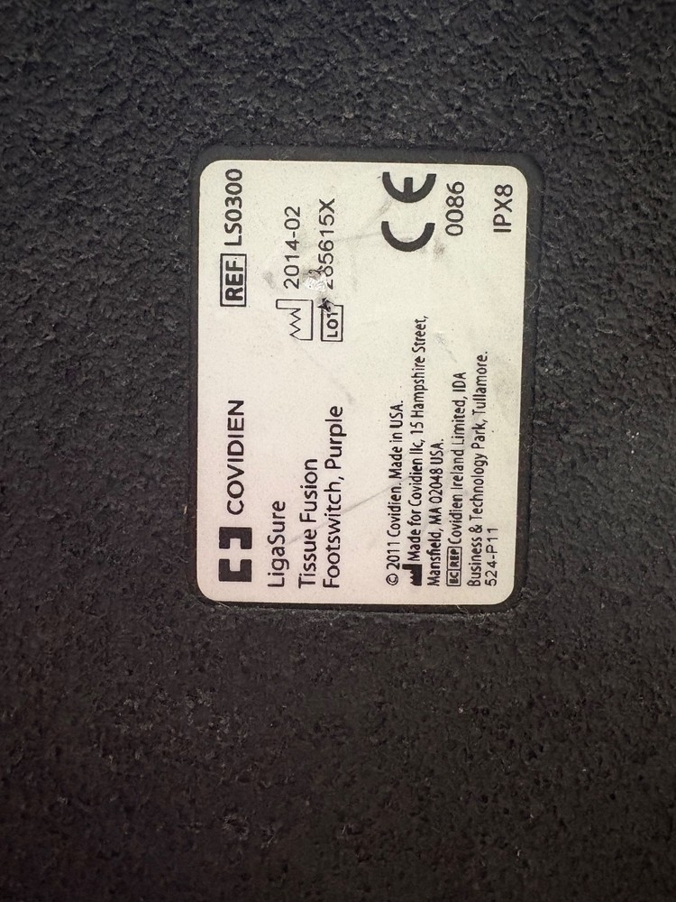 Covidien LIgasure LS0300 Footswitch