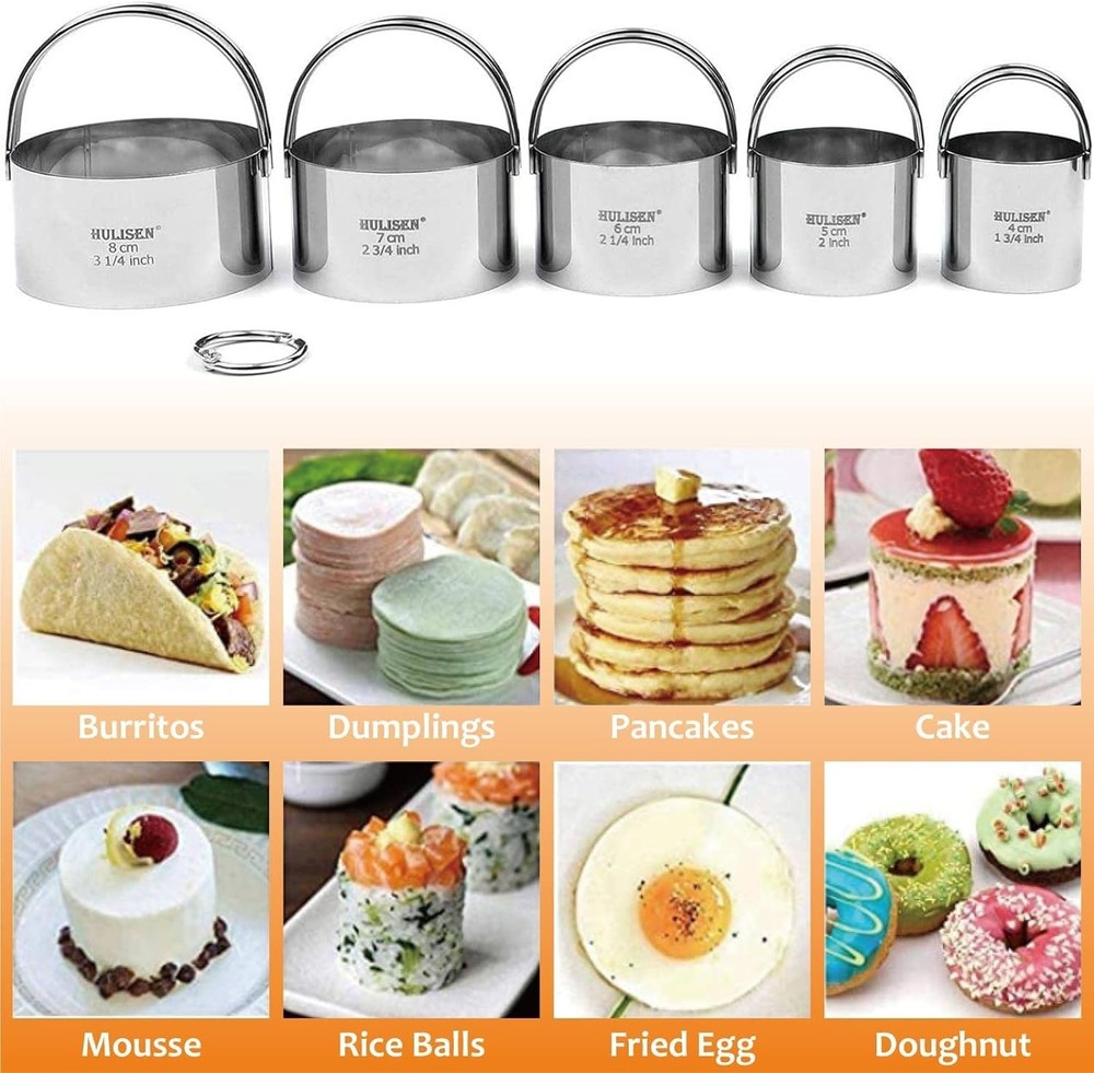 Essential Stainless Steel Baking Tools Collection