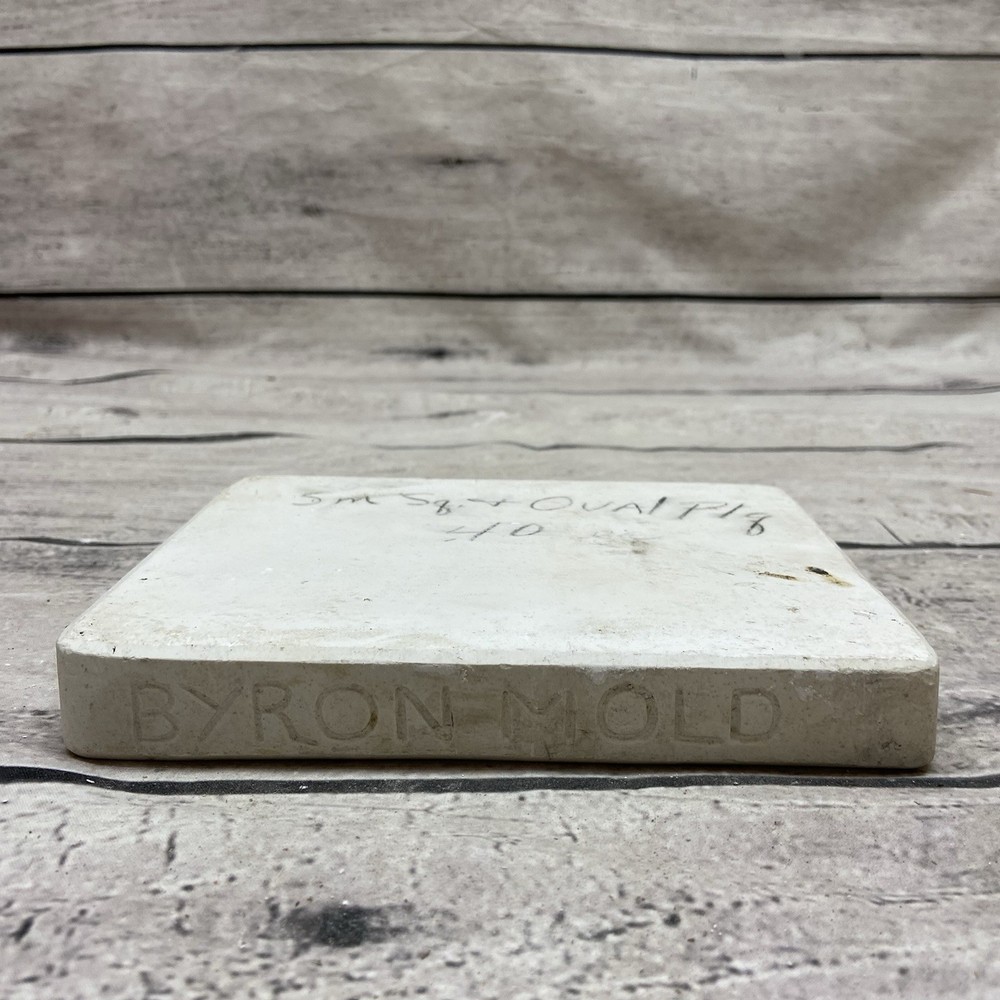 Ceramic Slip Casting Mold Plaque Byron