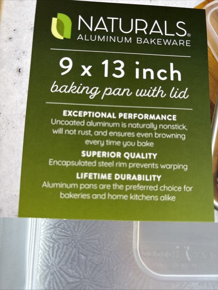 Nordic Ware Naturals® 9" x 13" Rectangular Cake Pan with Storage Lid