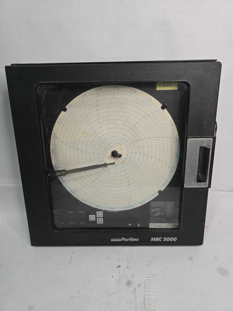 Partlow MRC 5000 circular chart recorder