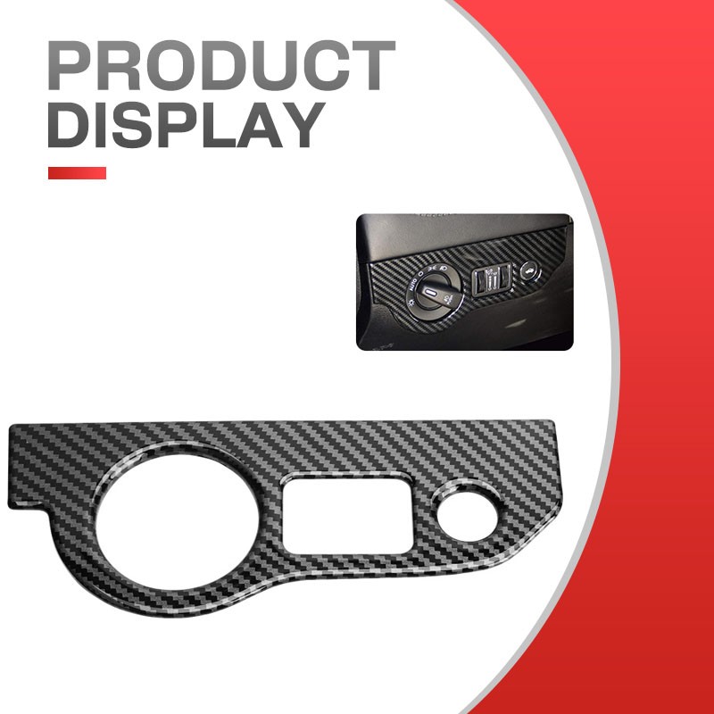 Suitable For Dodge Charger2011+Headlight Switch Panel Decorative StickerInterior