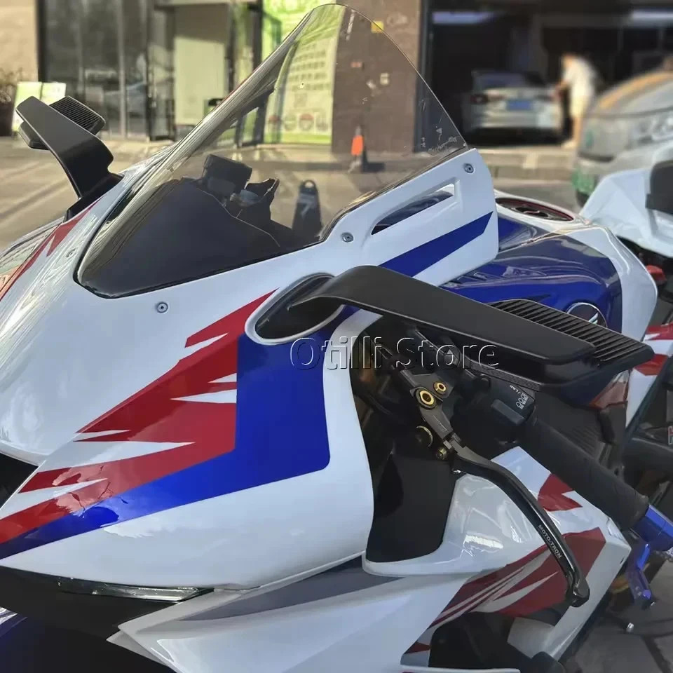 Modified Wind Wing Adjustable Rotating Rearview Mirror For Honda CBR1000RR