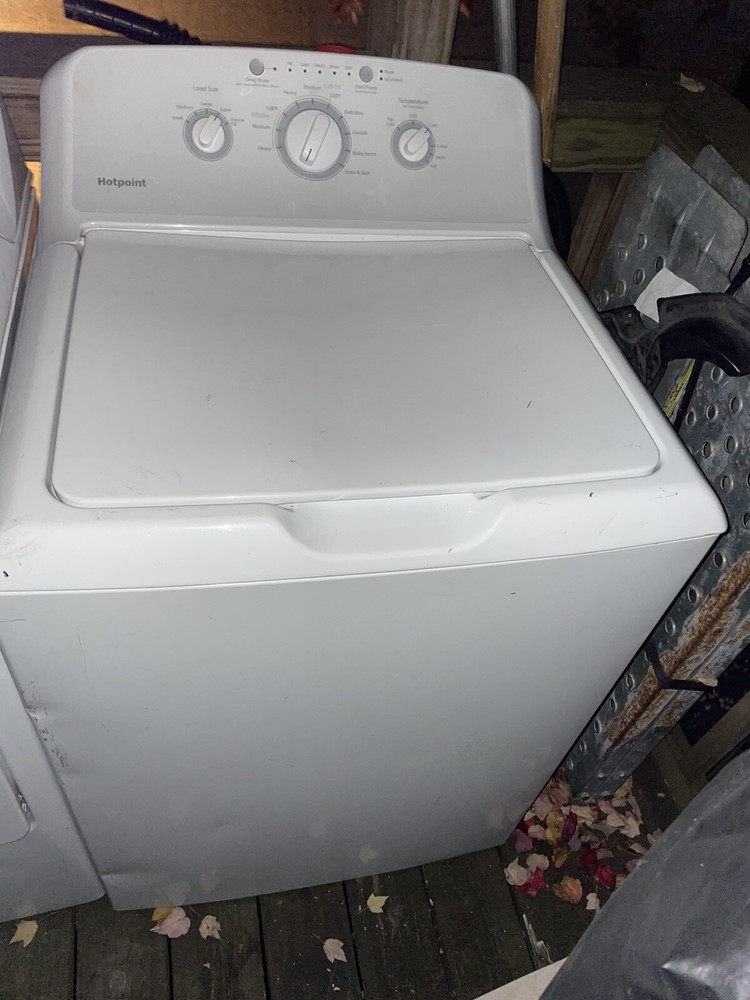 Used Hot Point washer and dryer set