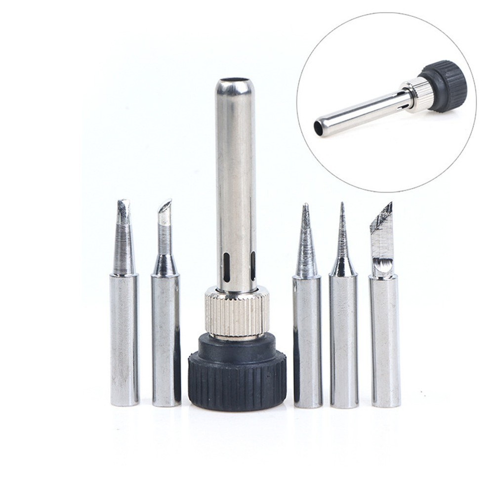 Electroplated Soldering Iron Tips Set for 936 and Other Compatible Models
