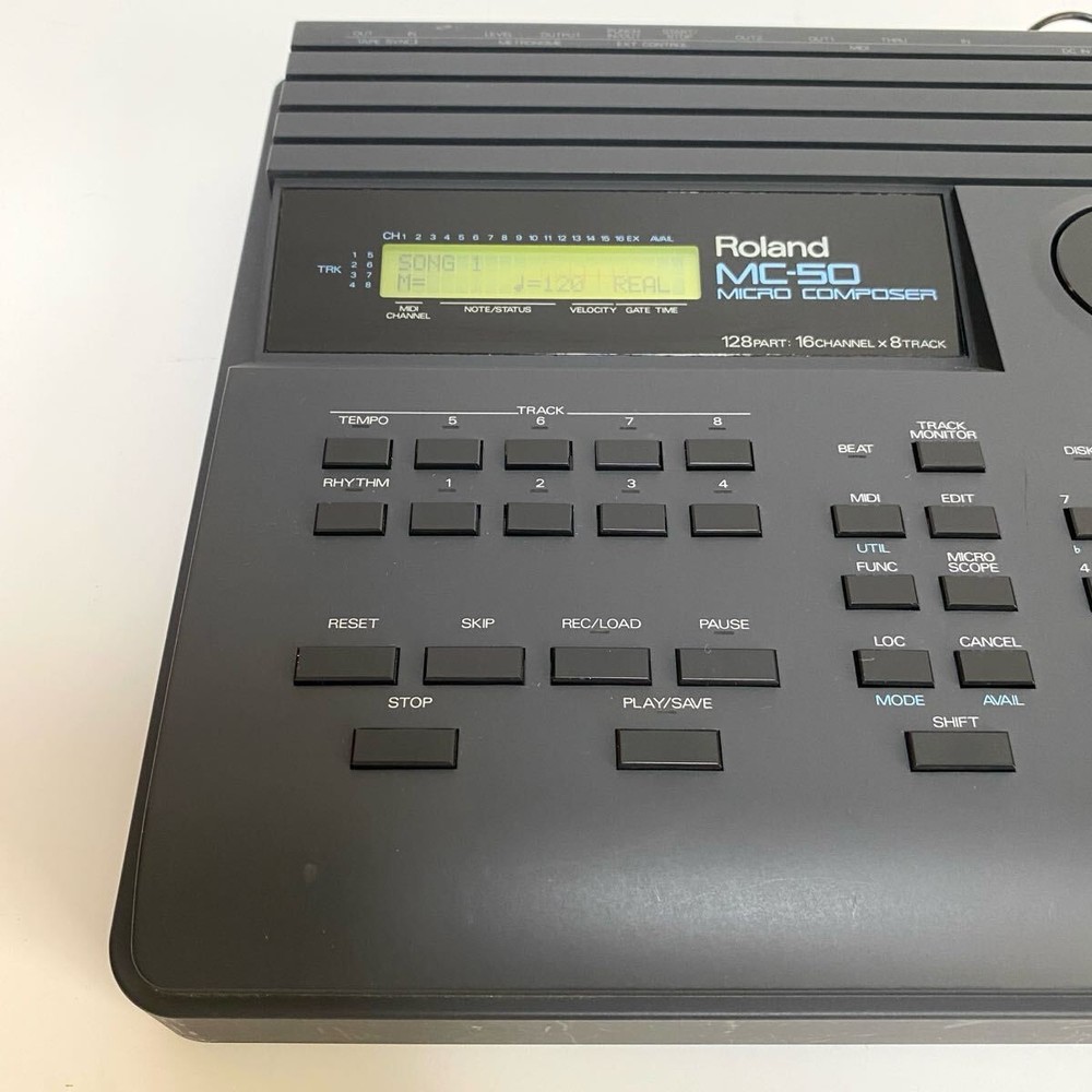 Roland MC-50 Micro Composer Sequencer Power on confirmed only.