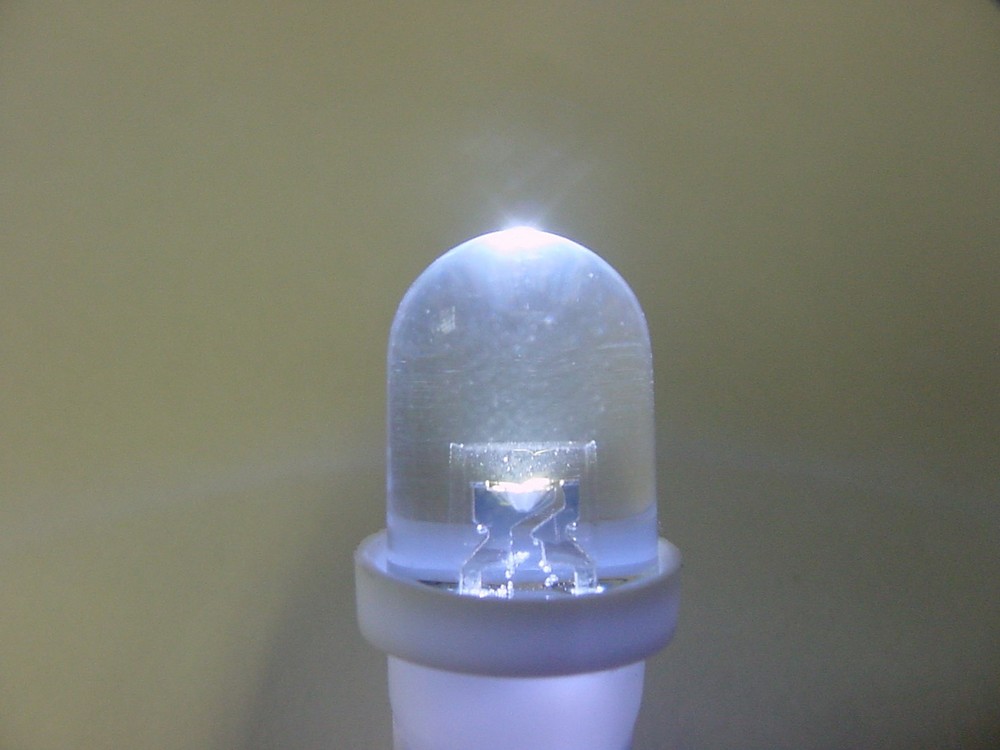 10x GM Super White 194 Wedge Dome LED Dashboard Instrument Panel Indicator Light