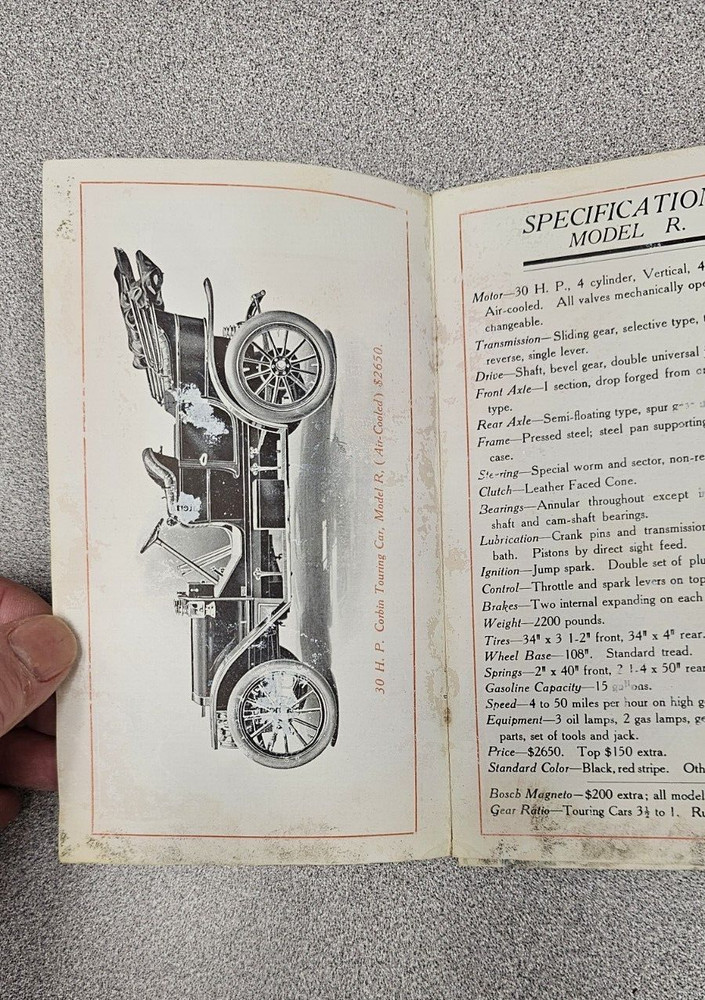 1908 Corbin Sales Catalog