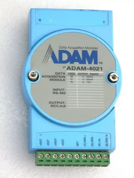 ADAM 4021 DATA ACQUISITION MODULE INPUT RS-485 SHIPS MARINE JUNCTION UNIT