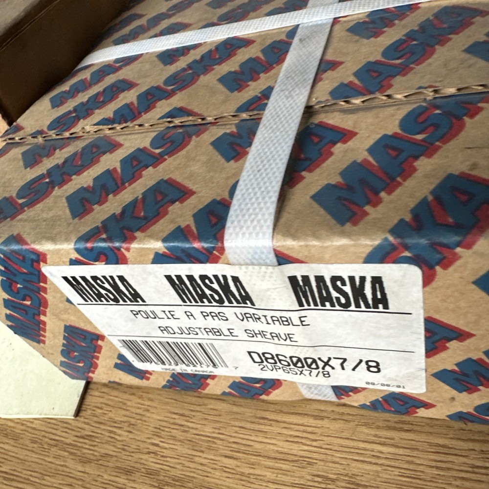 2VP65 X 7/8 Maska Multi Variable Pitch Sheave