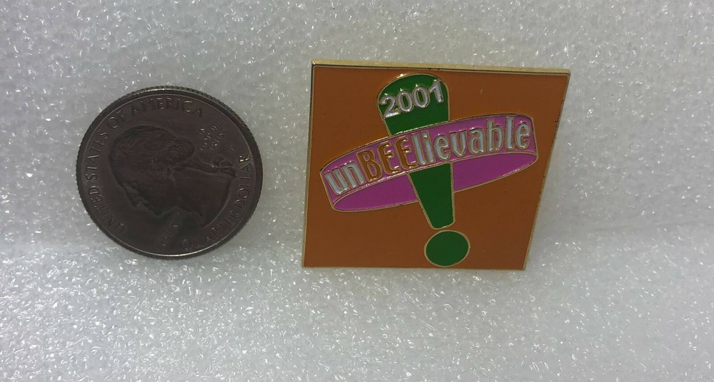 2001 UnBeelievable Pin
