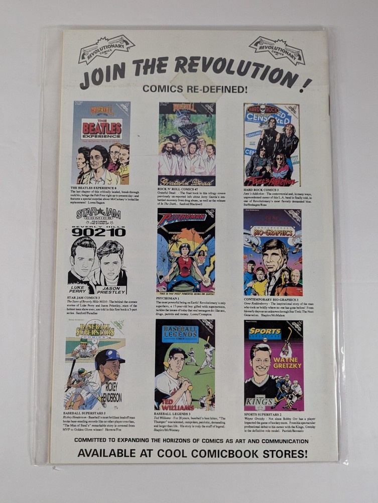 GRATEFUL DEAD Comics Rock n Roll 45 46 47 FULL SET