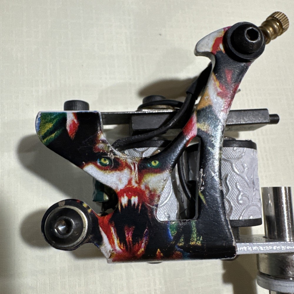Coil Tattoo Machine cool graphics  line shading