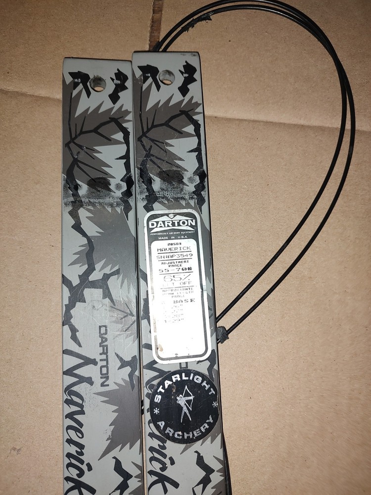 Darton Maverick Compound Bow Limbs And Cams