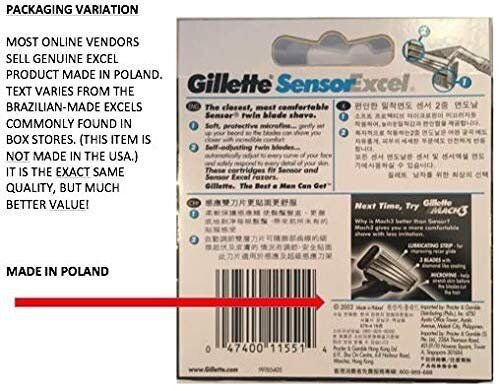 Gillette Sensor Excel - 10 Pack