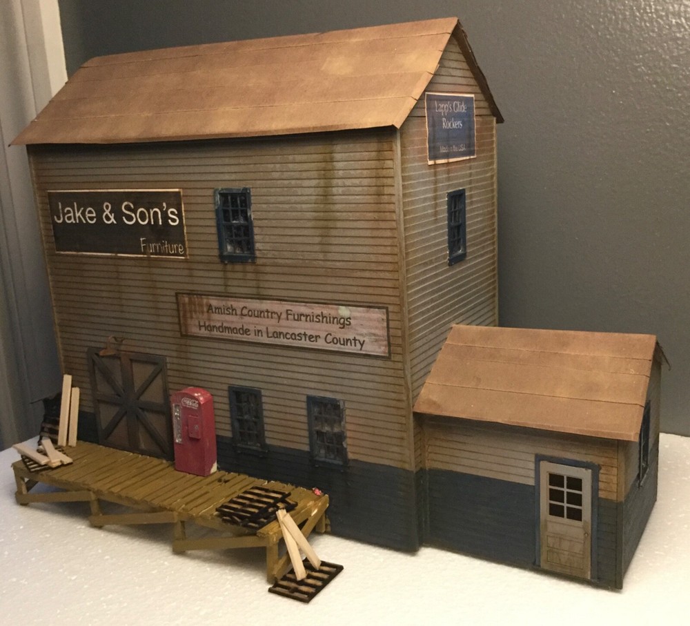 O Scale Jake and Sons Structure Kit Laser Cut