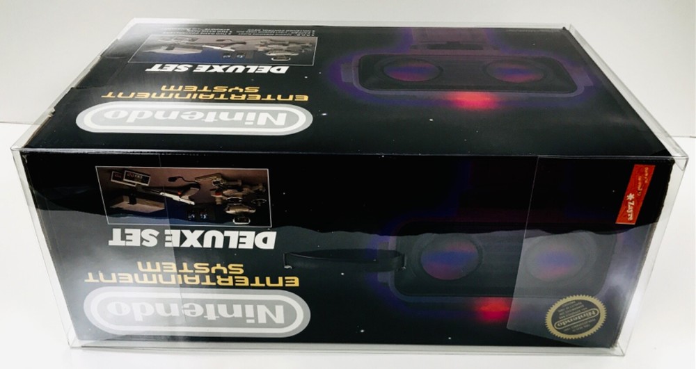 1 Console Box Protector For NES DELUXE SET WITH ROB Nintendo Display Boxes