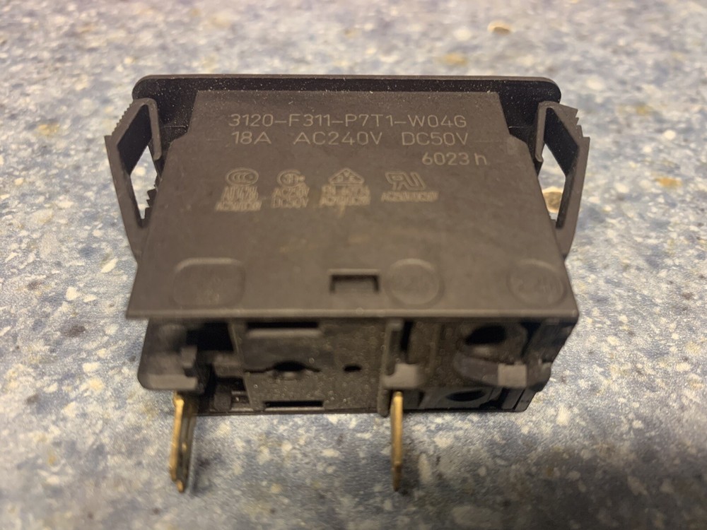Startrac Treadmill On/Off 2 Pole Switch P/N 470-0190