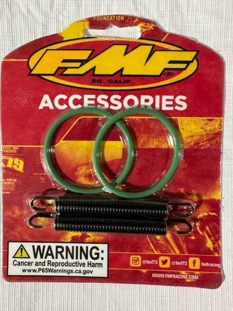 FMF EXHAUST PIPE SPRING O-RING KIT CR250 1992-2001 2005-2007