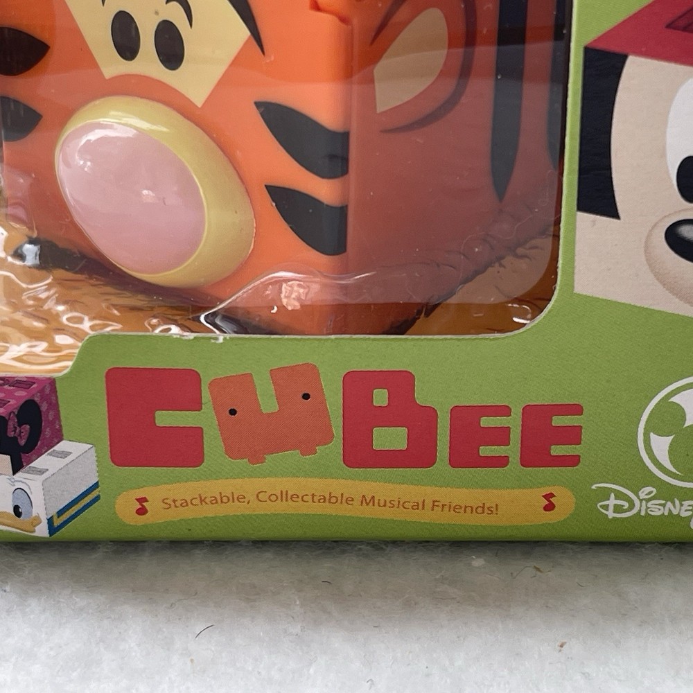 Disney Store CuBee Stackable Tigger Singing Exclusive NEW