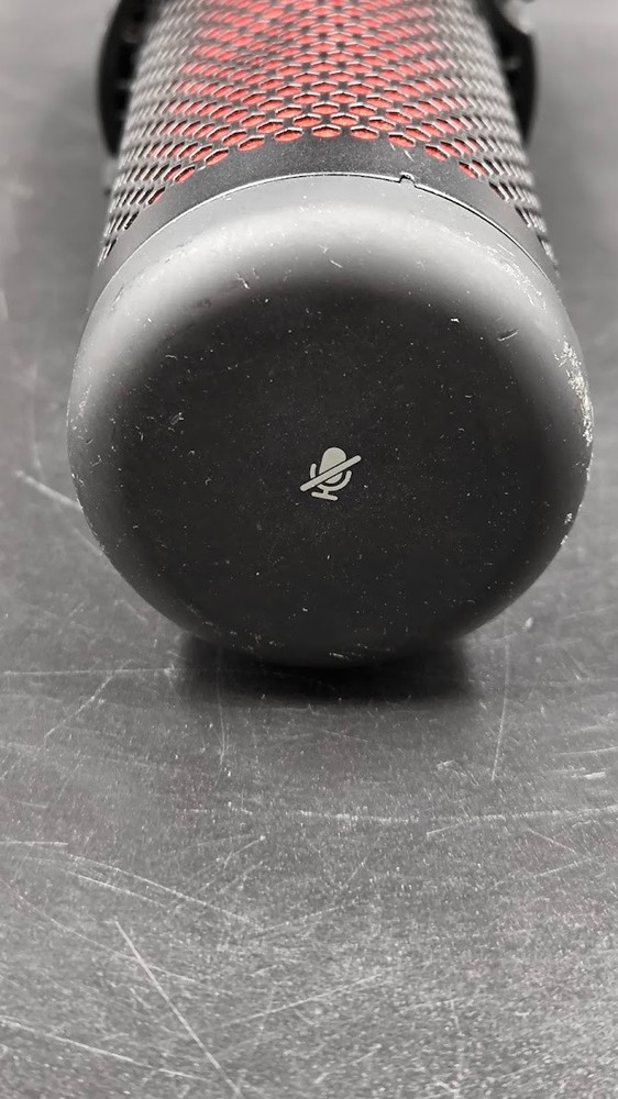 HyperX QuadCast Microphone Used Working Black/Red