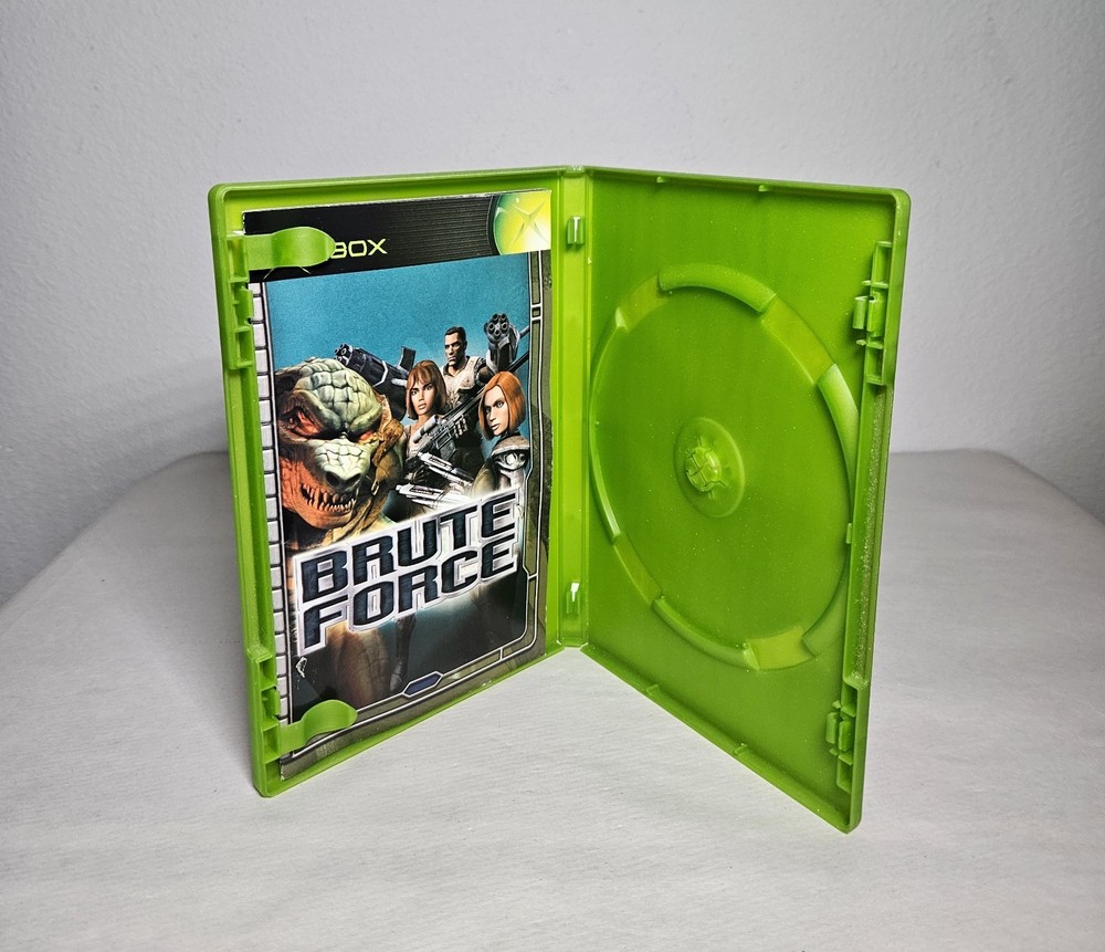 Brute Force (Microsoft Xbox, 2003) Case & Manual Only ~ No Game