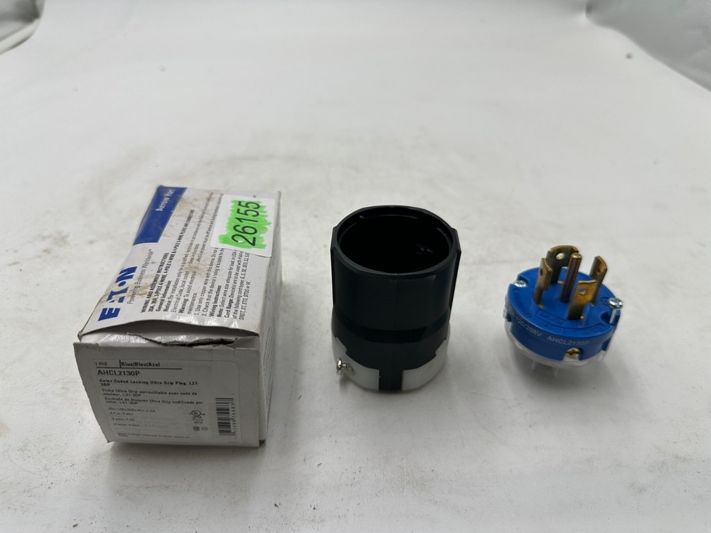 Eaton AHCL2130P Blue Locking Plug 30A