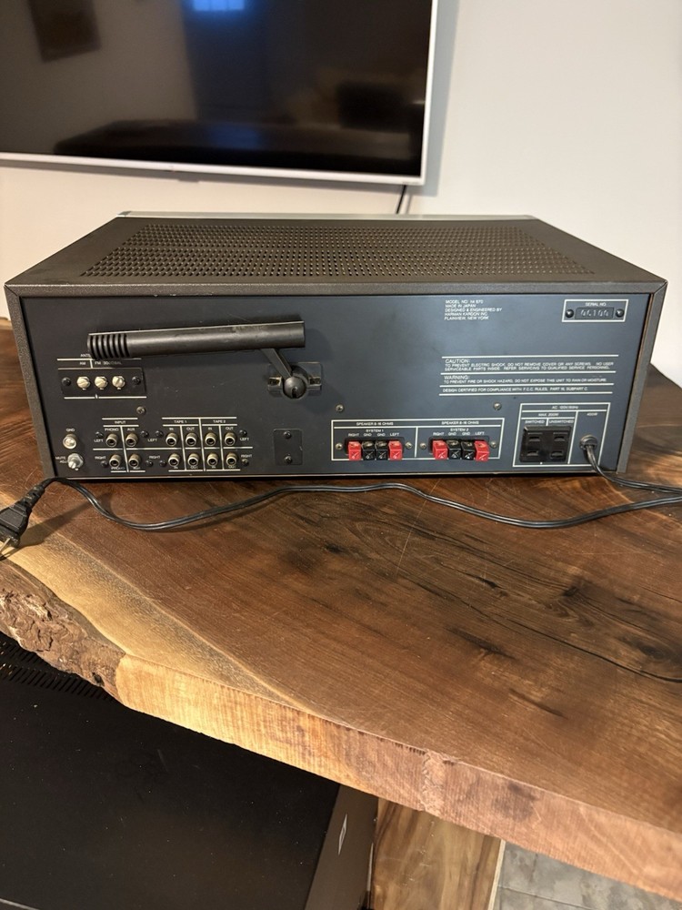Harman Kardon HK-670 Stereo Receiver Tested, Working Order