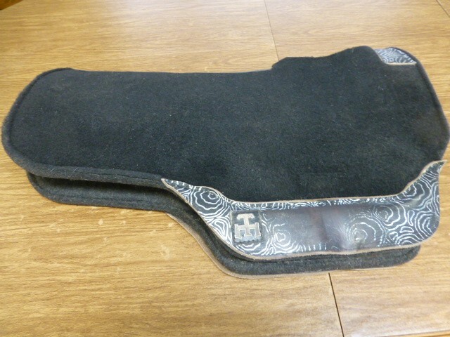 Team Equine "New Tradition" Wool Felt Custom Saddle Pad