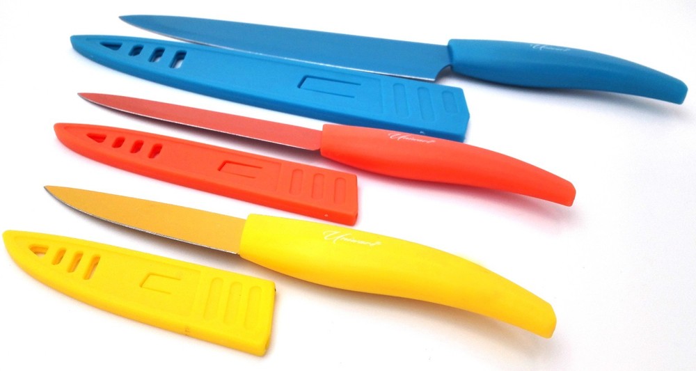 Kitchen Knife Set With Sheath,8,5,3.5 Inches Blade