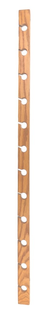 Handmade Oak Hat Rack Baseball Cap Rack Holds 12 Caps