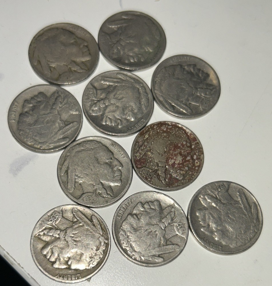 JEM’s get to know us special! Set/3 diff Native/Buffalo 5c 1913-38 w/Date freeSH