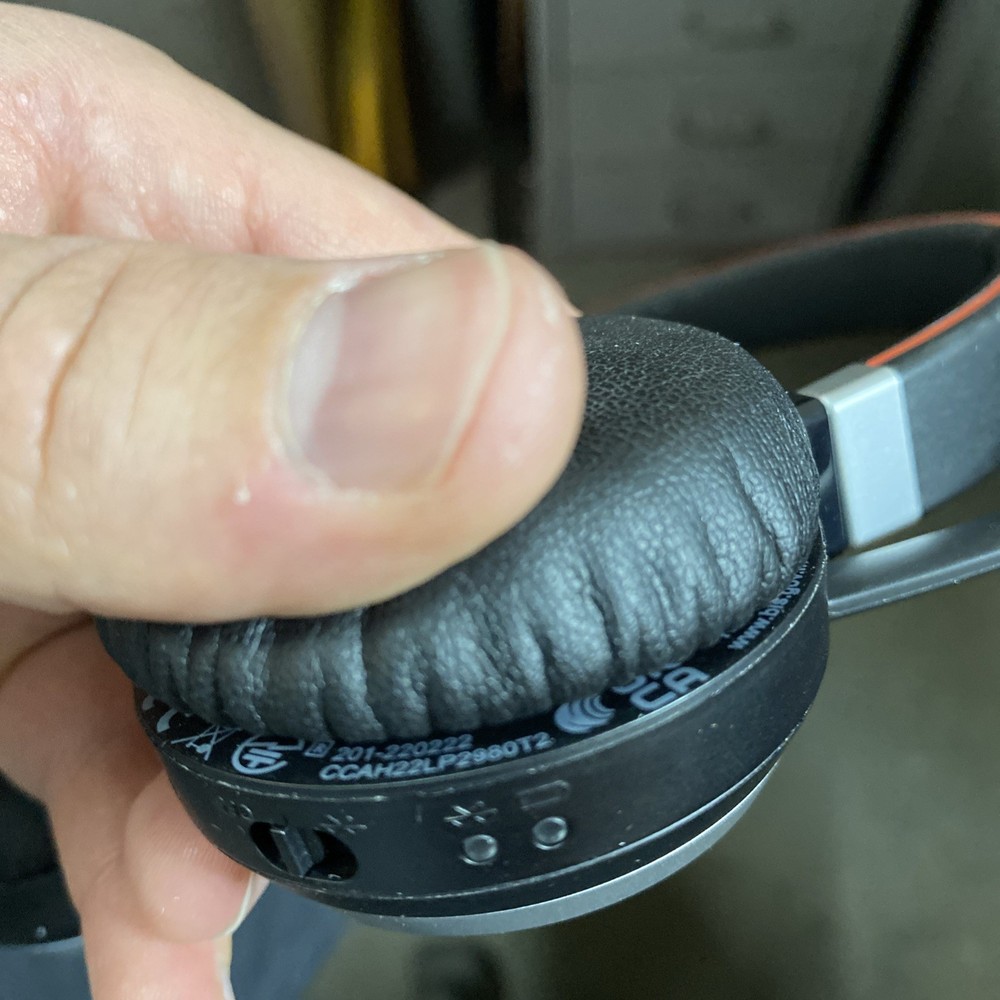 Jabra Evolve 65 HSC018W MS Stereo Wireless Bluetooth Headset w/ Base